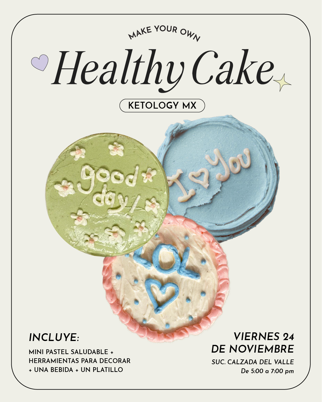Make Your Own Healthy Cake