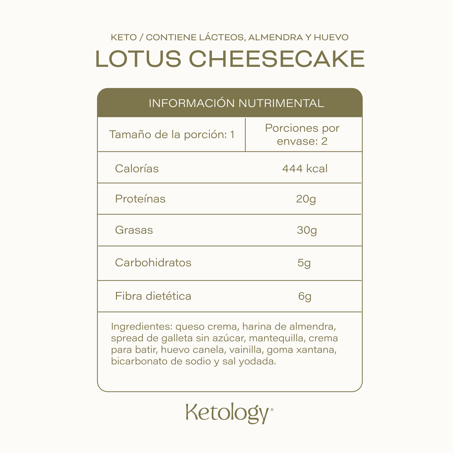 Lotus Cheesecake Keto