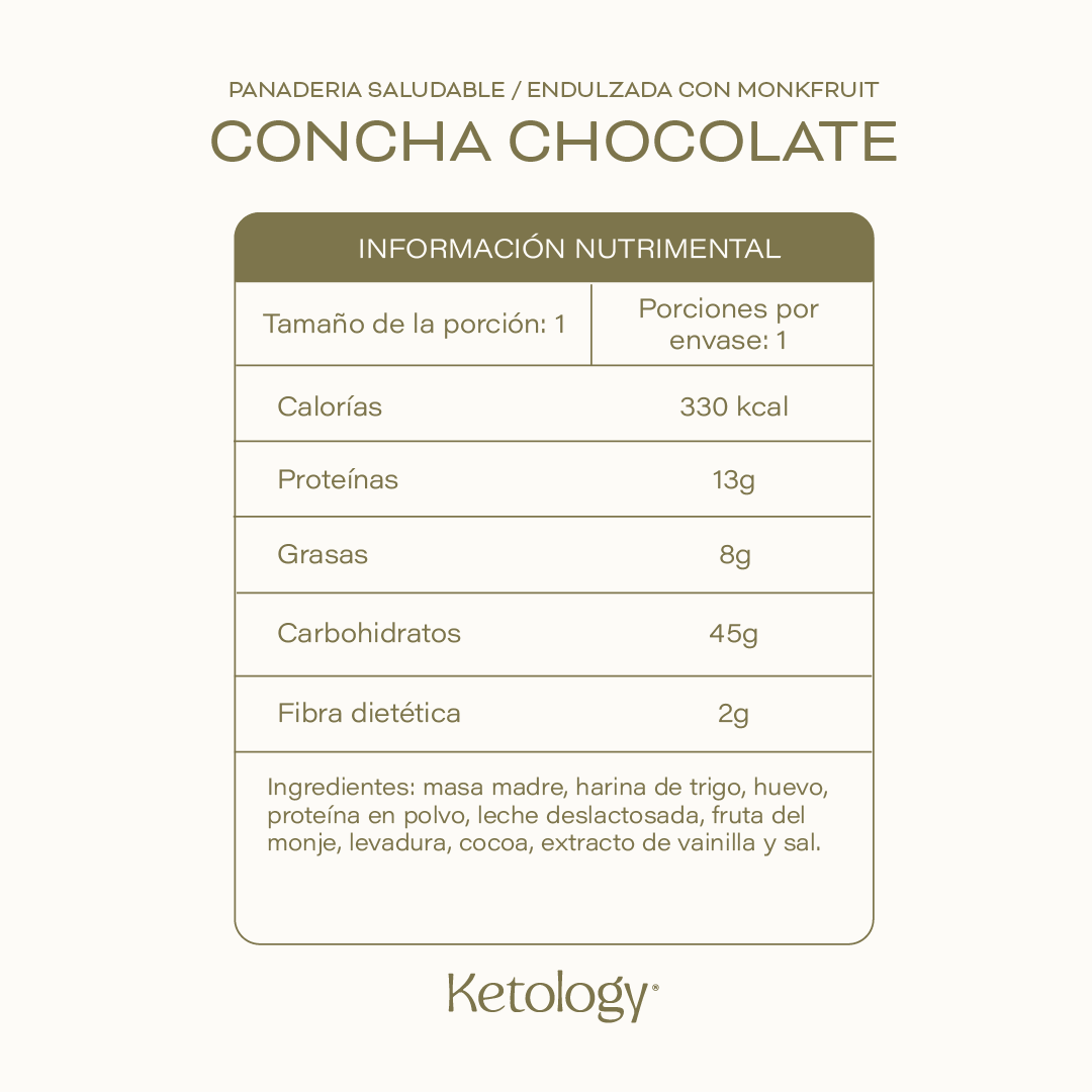 Concha de Chocolate