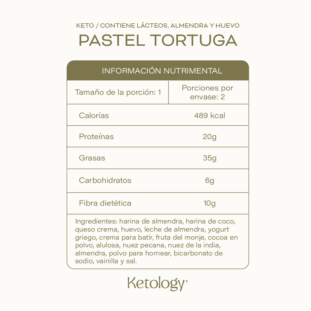 Pastel Tortuga