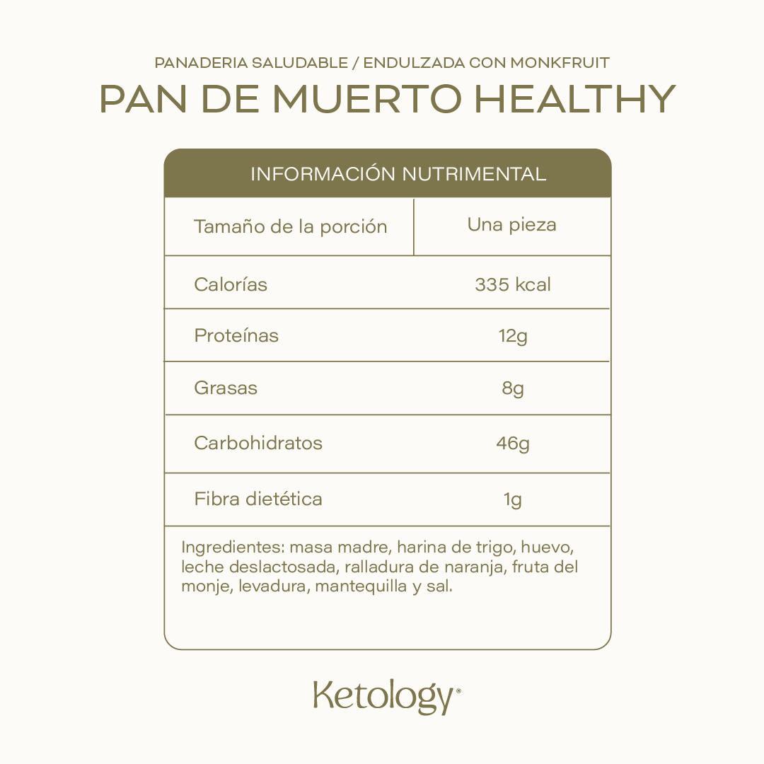 Pan de Muerto Healthy