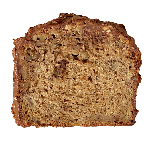 Panqué de Plátano y Avellana