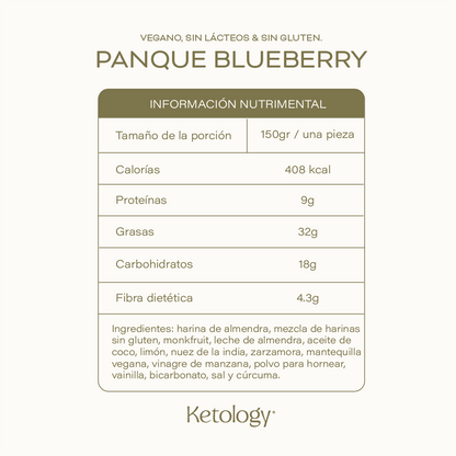 Panqué Blueberry Lemon