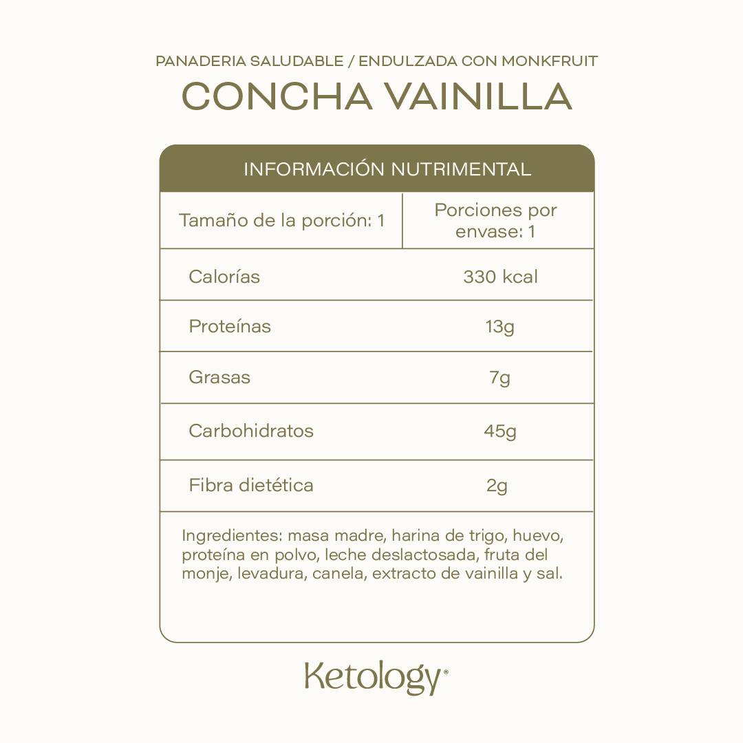 Concha de Vainilla