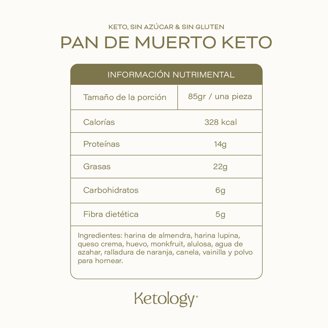 Pan de Muerto Keto