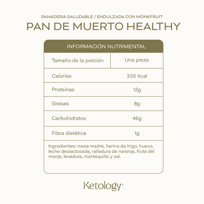 Pan de Muerto Healthy