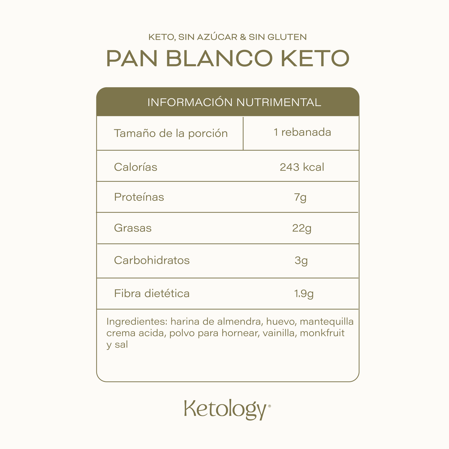 Barra Pan Blanco Keto