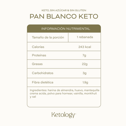Barra Pan Blanco Keto