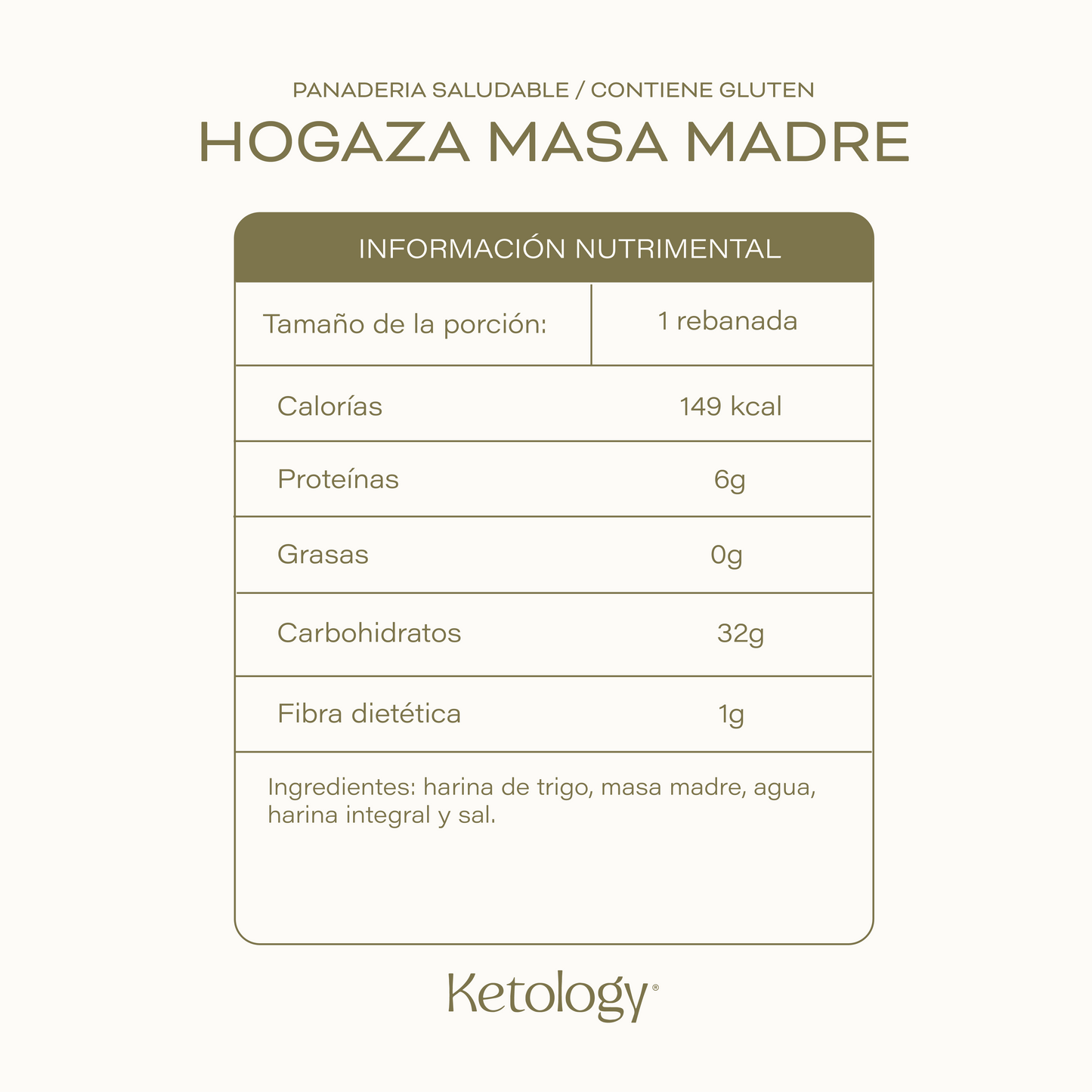 Hogaza Masa Madre