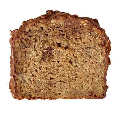 Panqué de Plátano y Avellana